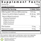 Tocomin SupraBio Tocotrienoles 200 mg - Vitamina E de Palma - 120 Cápsulas Blandas