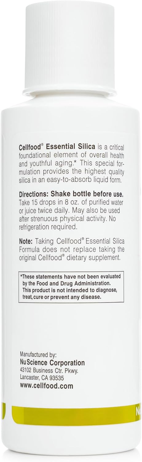 Cellfood Silica Anti-Aging Formula - 118 ml - Líquido de silicio biodisponible