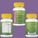 Noor Vitamins Vitaminas Prenatales Halal con DHA y Ácido Fólico - 1 Mes