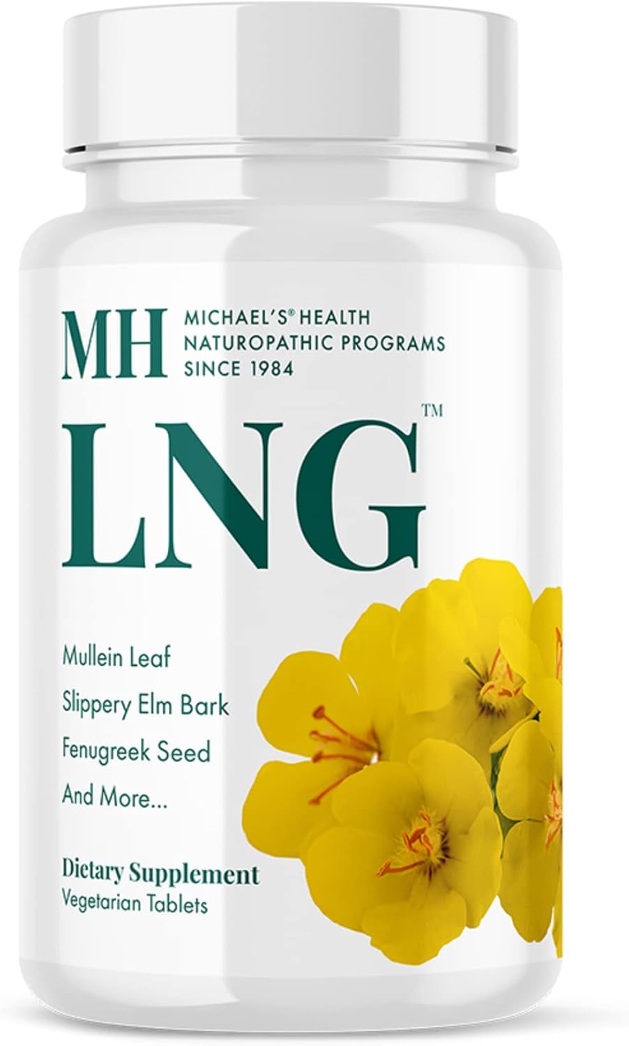 Michael's Health Naturopathic Programs LNG - 60 Comprimidos Vegetarianos - Hierbas para Apoyo Respiratorio