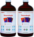 LIQUIDHEALTH Neurologic Focus Suplemento Líquido para la Memoria y Concentración con Ginkgo Biloba, Colina, L-Teanina y Fosfatidilserina - 946 ml