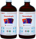 LIQUIDHEALTH Neurologic Focus - Suplemento Nootrópico para la Concentración y Memoria - 2 Pack