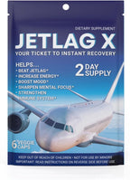 ROCK SOLID JETLAG X - Complemento Alimenticio para Jet Lag