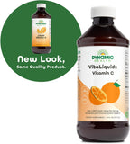 Dynamic Health VitaLiquids Vitamina C Líquida 1000 mg con Escaramujo y Bioflavonoides - 240 ml