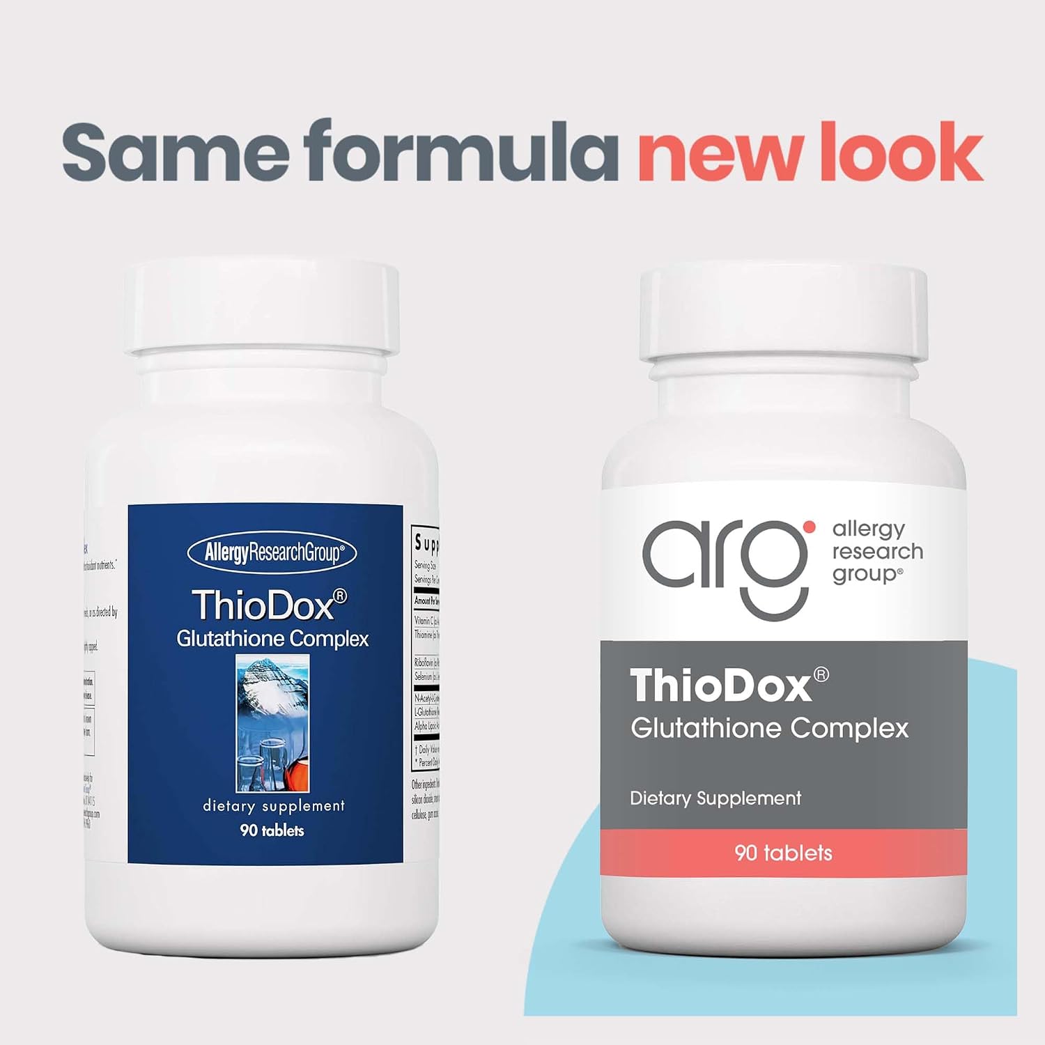 ARG ThioDox - Complejo de Glutatión con NAC y Ácido Alfa Lipoico - 90 Comprimidos