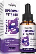 Complejo B Liposomal con Vitamina B12 Metilada, B1, B2, B3, B5, B6, Folato y Biotina - 60 ml