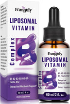 Complejo B Liposomal con Vitamina B12 Metilada, B1, B2, B3, B5, B6, Folato y Biotina - 60 ml