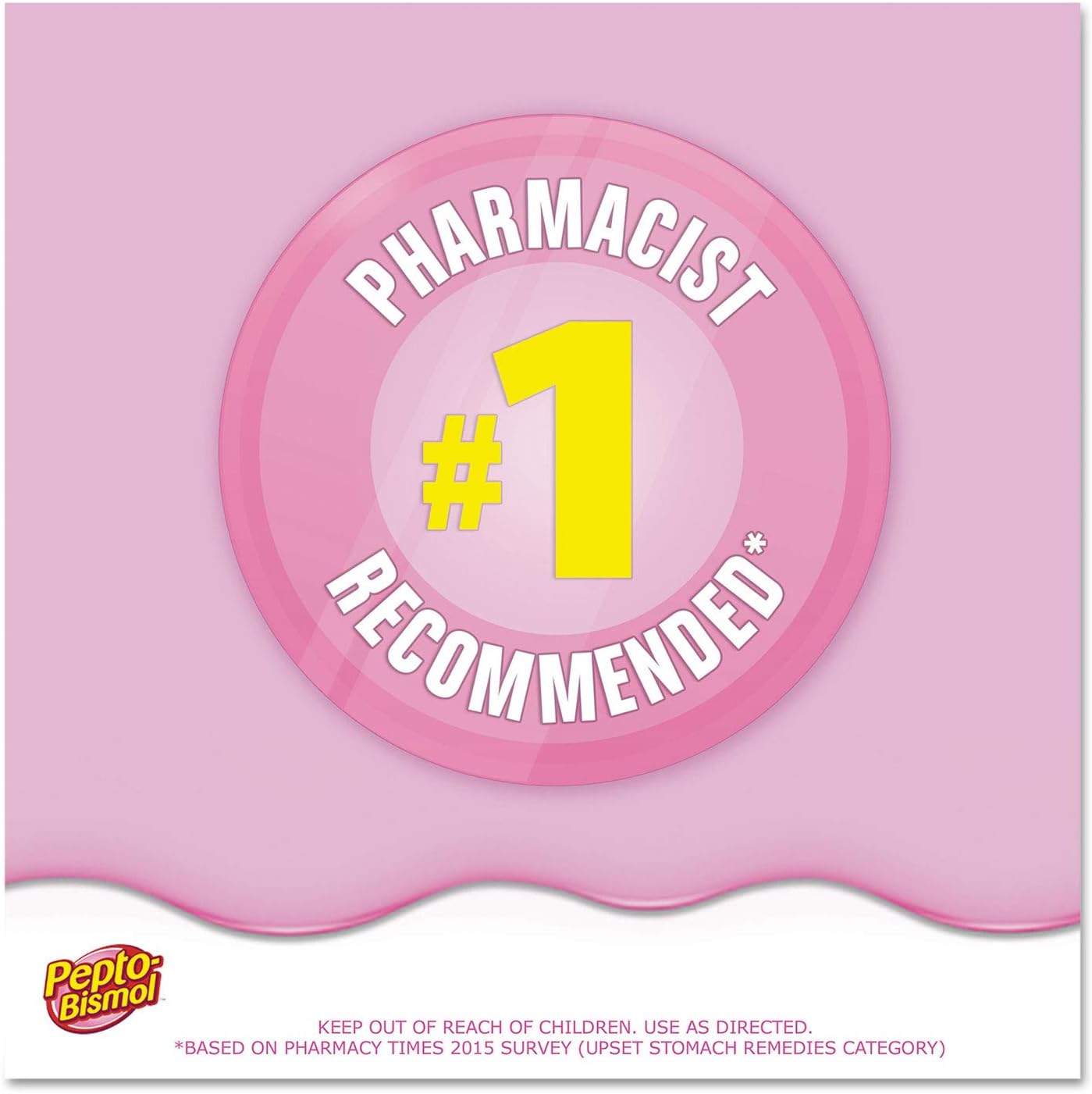 Pepto Bismol Comprimidos Masticables, Sabor Original, 30 unidades