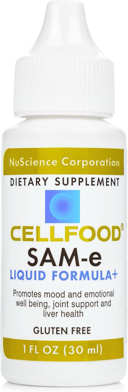 Cellfood SAM-e Liquid Formula+ - Pack de 3 (30 ml c/u) - 90 Días