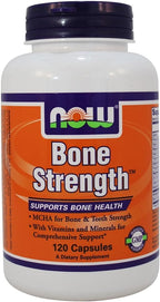 NOW Bone Strength - 120 Cápsulas (Pack de 2)