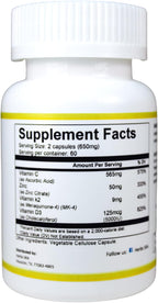 Herbs SRA Vitamina C, D3, K2 y Zinc – 120 Cápsulas Vegetarianas