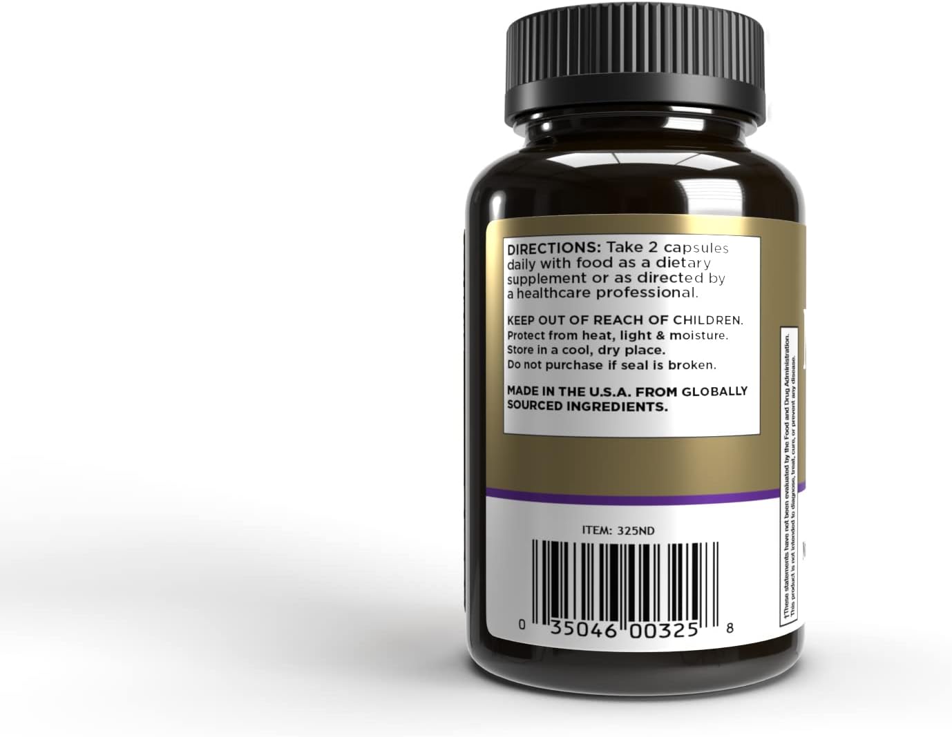 Windmill Magnesio Glicinato 200mg – Alta Absorción – 120 Cápsulas – Sin Gluten, Vegano, No-GMO