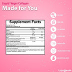 LIQUIDHEALTH Pack de Belleza y Sueño Vegano: Colágeno Líquido, Calcio Magnesio y Melatonina