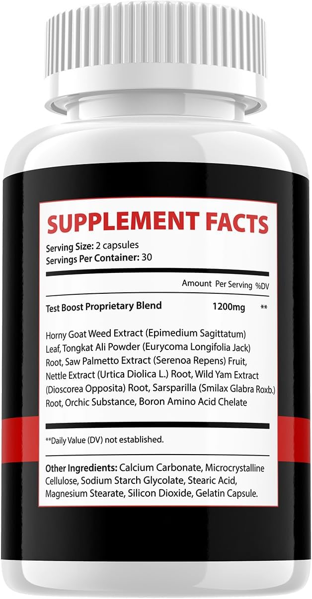 Prolong Power Pills - Suplemento Natural para Hombres (60 Cápsulas)
