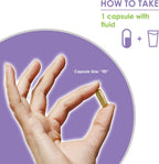 VITEX+ | Complemento de Vitex (Sauzgatillo) para Mujeres | 650mg por Dosis | 60 Cápsulas