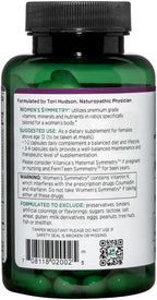 Vitanica Women's Symmetry, Multivitamin and High Potency Mineral, Vegan, 90 Capsules