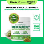 Vitapia Polvo de Brotes de Brócoli Orgánico - 100g