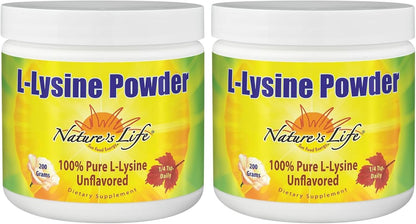Nature's Life L-Lisina en Polvo | Ayuda a – Síntesis de proteínas: Como aminoácido esencial, es fundamental para – Image 6