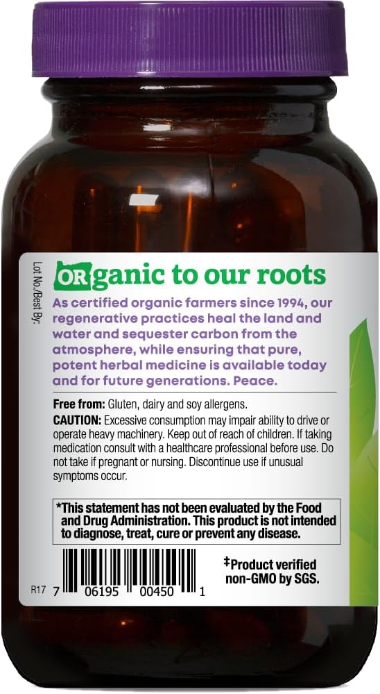 Oregon's Wild Harvest Passion Flower Organic Vegan Capsules, 90 Count