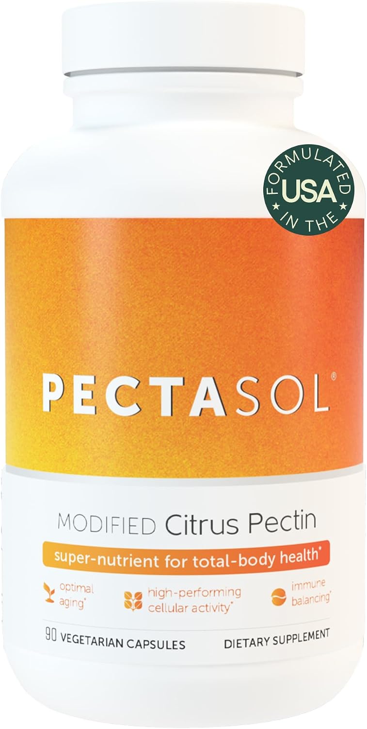 PectaSol Pectina Cítrica Modificada – 90 Cápsulas – EcoNugenics