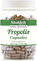 Stakich Propolis Capsules - 500 mg, 500 Capsules