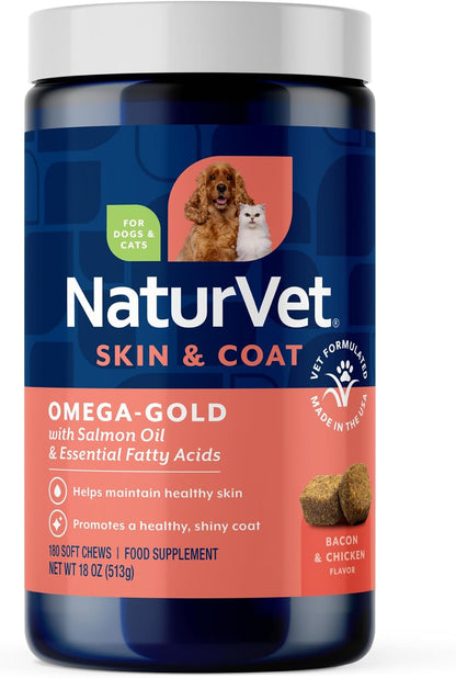 NaturVet – Aceite de Salmón para Piel y – Sabor y olor: Muchos dueños temen el olor a pescado. NaturVet utiliza un – Image 9