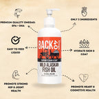 Back 40 Dogs Aceite de Pescado Salvaje de Alaska para Perros y Gatos - 473 ml