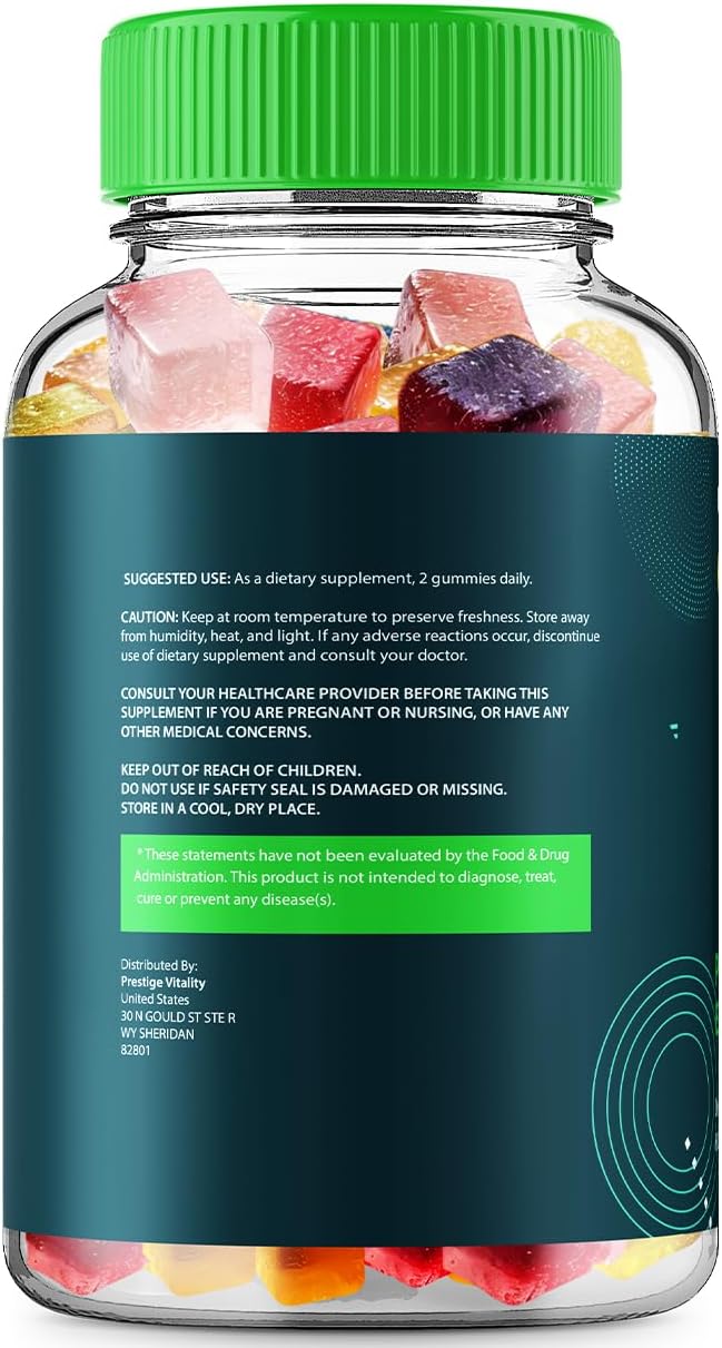 Green Acre Hemp Gummies - Complemento Alimenticio con Extracto de Semilla de Cáñamo, 120 Gomitas (2 Paquetes)