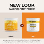 Vimergy Micro-C Immune Power - 35 2000mg Servings - Gentle Form - Antioxidant Phytonutrients - Immune & Nerve Support - Benefits Bone & Cartilage - Gluten-Free, Kosher, Vegan (125g)