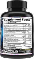 MST ZMK Nighttime, Complejo Mineral Nocturno con Zinc, Magnesio y P-5-P B6, 240 Cápsulas