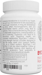 Systemic Formulas MyByome ByoClear 1 - Microbiome Reset, 30 Cápsulas, Salud Digestiva, Complejo Herbal de Potencia Clínica