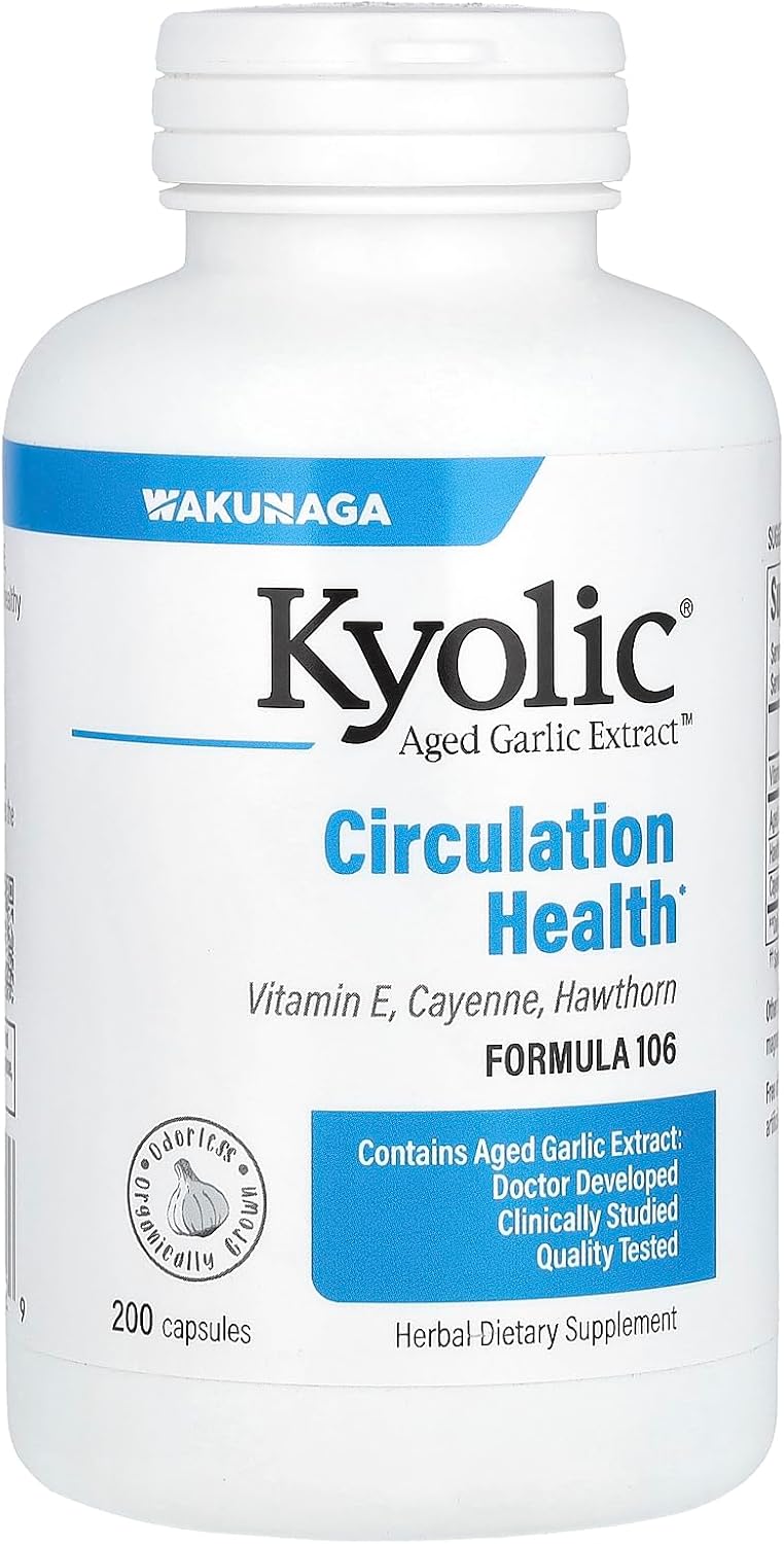 Kyolic Fórmula 106 Hierbas y Vitamina E