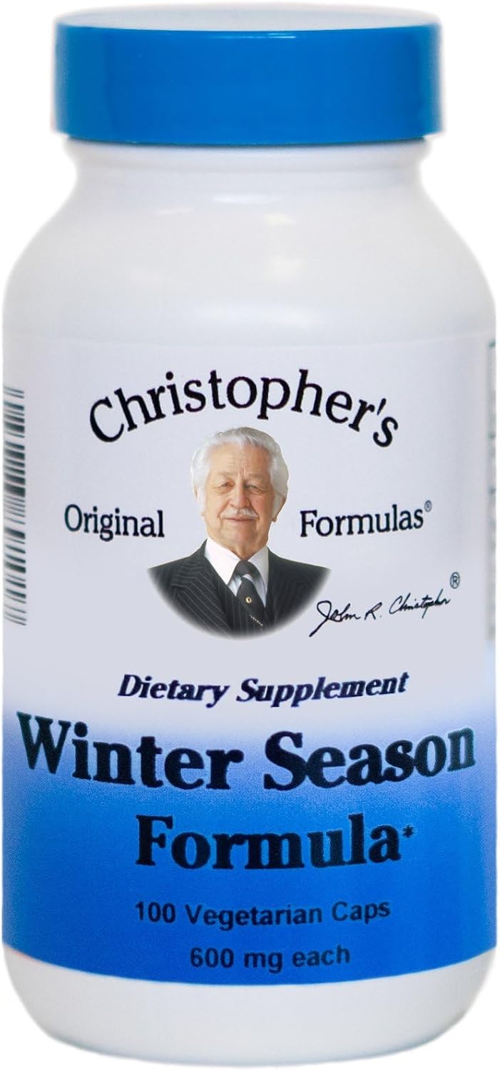 Christopher's Original Formulas Fórmula de Temporada de Invierno, 100 Cápsulas Vegetarianas