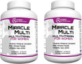MiracleMulti Women Multivitamin - Multivitamínico para Mujeres con Probióticos y Biotina (60 comprimidos)