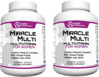 MiracleMulti Women Multivitamin - Multivitamínico para Mujeres con Probióticos y Biotina (60 comprimidos)