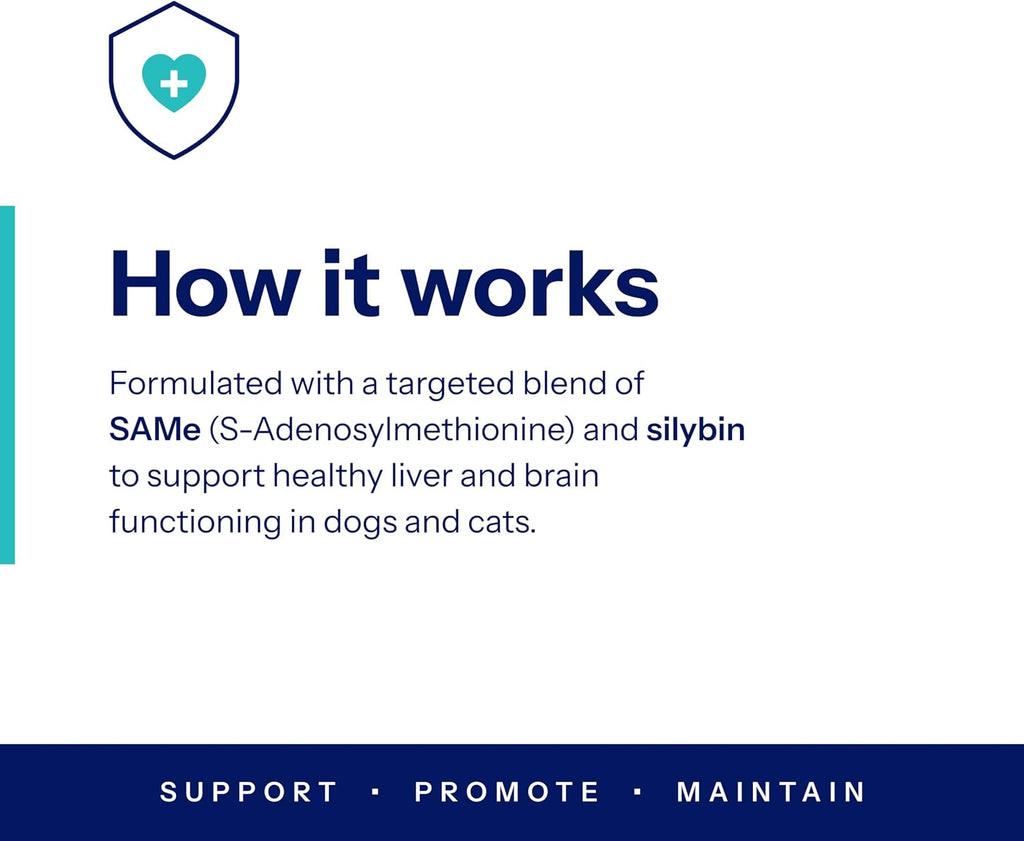 Same Pro Liver Support for Medium Dogs, 225mg, Green, 13-34 lb
