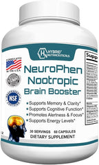 NeuroPhen Suplemento Potenciador Cerebral Nootrópico - 60 Cápsulas