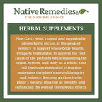 Native Remedies Urox - Suplemento para el Control de la Vejiga, 60 Cápsulas Veganas