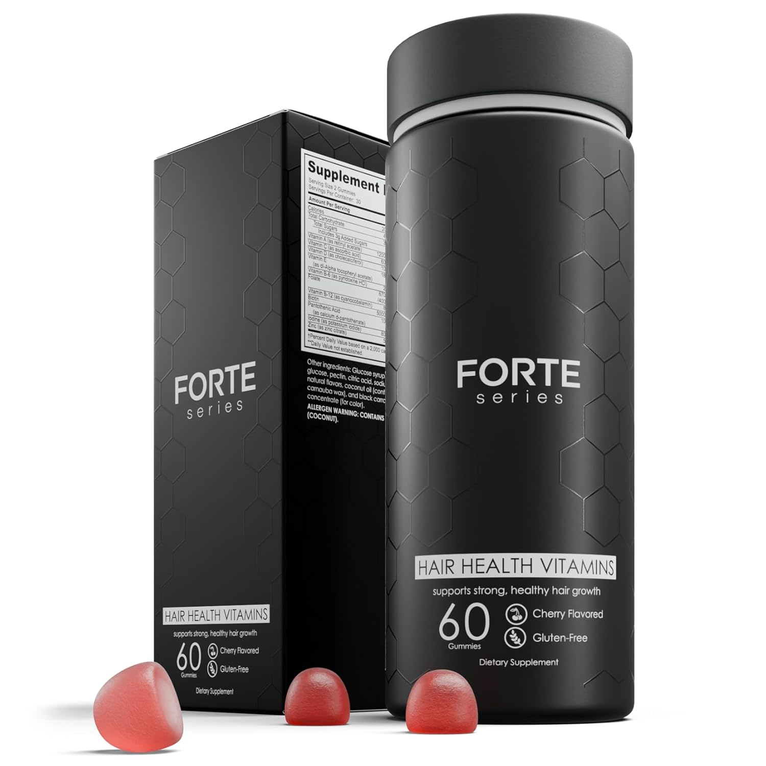 Gominolas de Biotina con Vitaminas C, D y E - Apoyo Nutricional para Cabello, Piel y Uñas