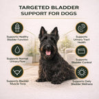 VetriScience Bladder Health Chews for Dogs - Bladder Control and Urinary Support Supplement, Chicken Flavor, 60 Count