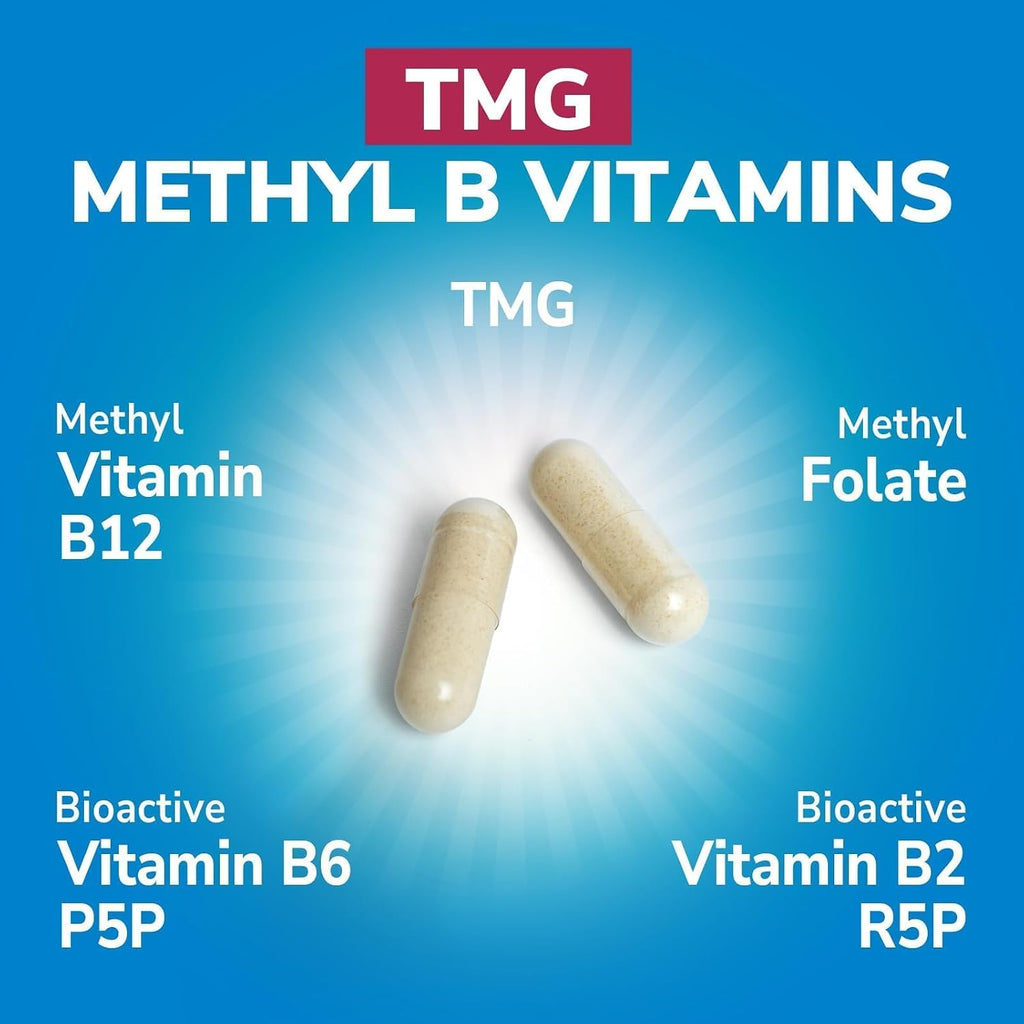 Vitalibre TMG Methyl B Complex - 120 Cápsulas Veganas