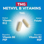 Vitalibre TMG Methyl B Complex - 120 Cápsulas Veganas