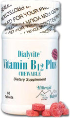 Dialyvite - Vitamina B12 Plus - Obleas Masticables - 60 Unidades