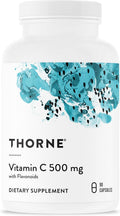 THORNE - Vitamina C 500 mg con Bioflavonoides Cítricos - 90 Cápsulas