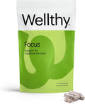 Wellthy Focus - Complemento cognitivo para concentración y memoria (30 días)