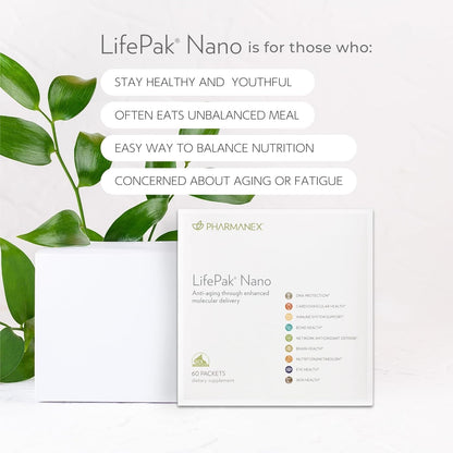 Nu Skin Pharmanex LifePak Nano — Suplemento diario con nutrientes esenciales, 60 sobres – Image 5