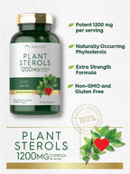 Carlyle Esteroles Vegetales 1200 mg | 240 Cápsulas Blandas | Sin Gluten y No GMO
