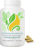 Better Bones Builder - Suplemento de calcio 32 en 1 para mujeres