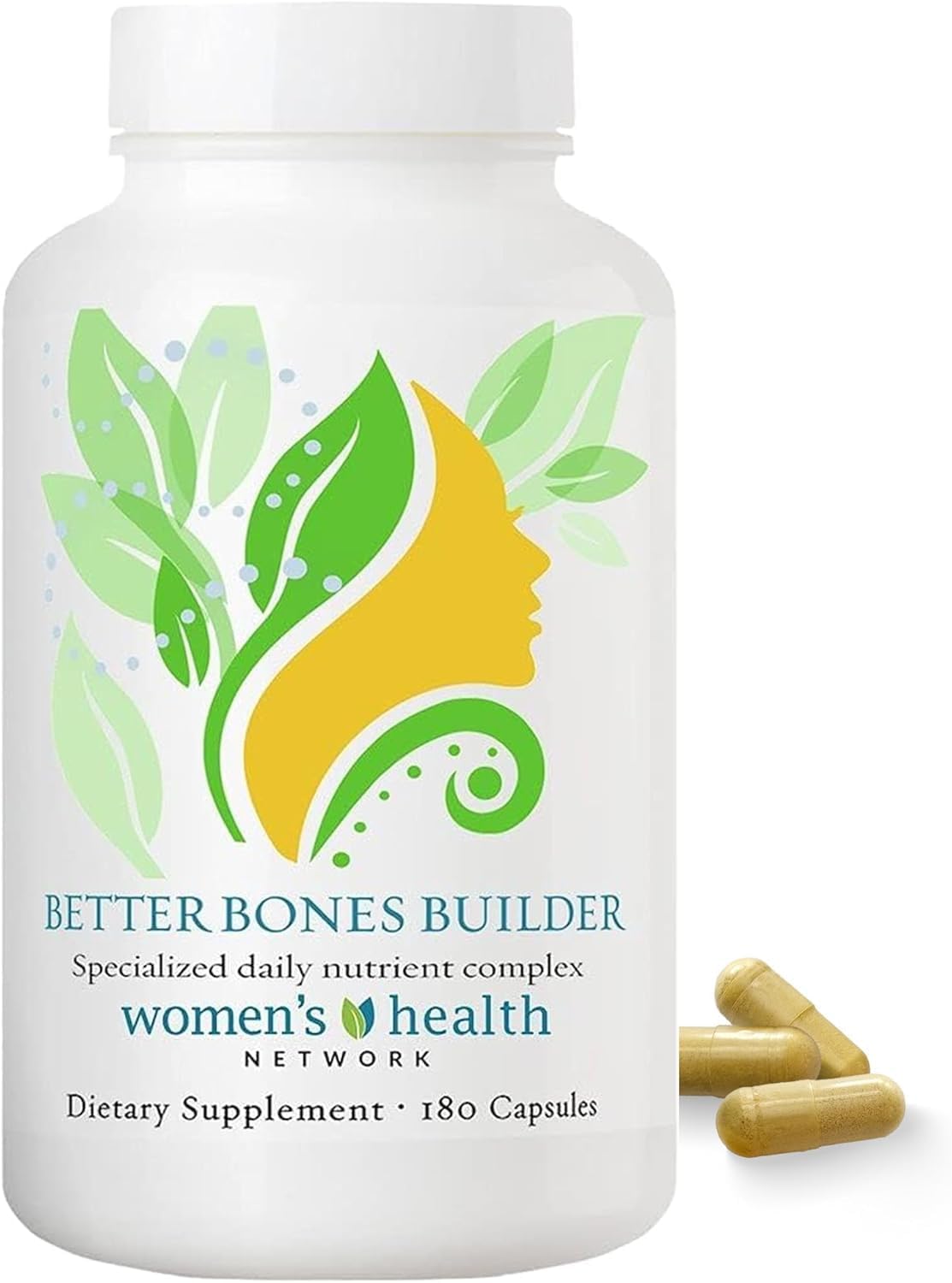 Better Bones Builder - Suplemento de calcio 32 en 1 para mujeres