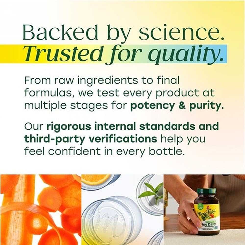 MegaFood Complejo C – Suplemento Vegano de Vitamina C, 60 Comprimidos